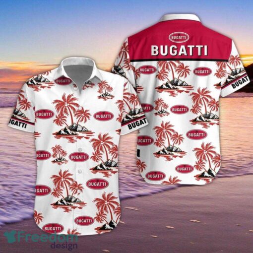 Bugatti Hawaiian Shirt And Shorts Beach Lover Gift Hawaii Shirt For Men And Women Product Photo 1