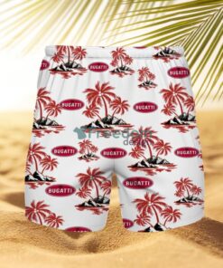 Bugatti Tropical Beach Hawaiian Shirt And Short Gift For Fans Product Photo 2