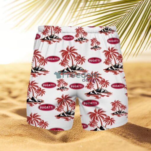 Bugatti Tropical Beach Hawaiian Shirt And Short Gift For Fans Product Photo 2