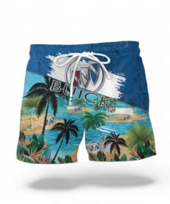 Buick Logo Combo Hawaiian Shirt And Short Trending Summer For Fans Product Photo 2