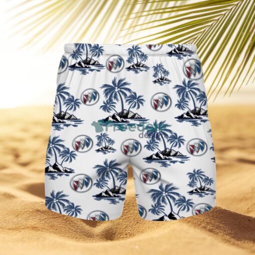 Buick Tropical Beach Hawaiian Shirt And Short Gift For Fans Product Photo 2