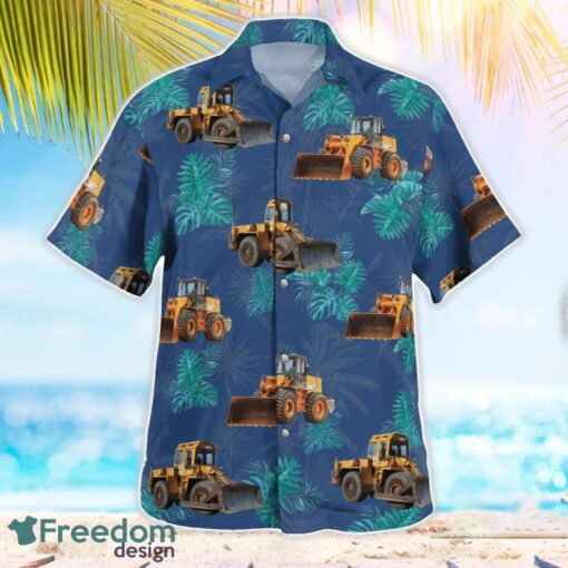 Bulldozer 3D Hawaiian Shirt Product Photo 3