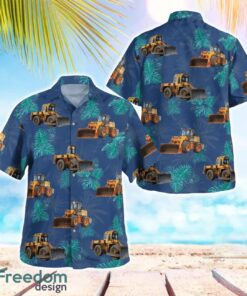 Bulldozer 3D Hawaiian Shirt