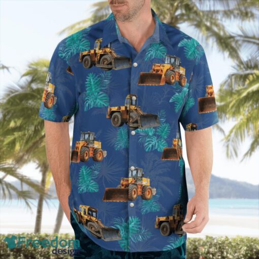 Bulldozer 3D Hawaiian Shirt Product Photo 4