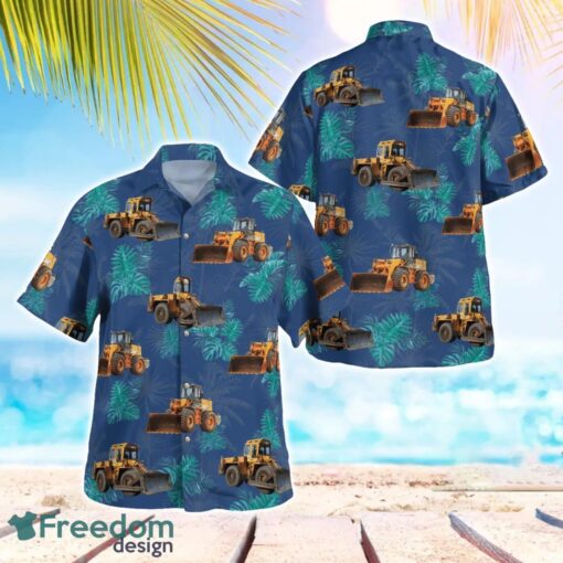 Bulldozer 3D Hawaiian Shirt Product Photo 1