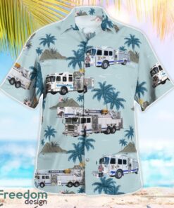 Bullhead City Fire Department 3D Hawaiian Shirt Product Photo 2