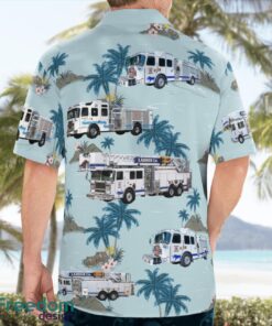 Bullhead City Fire Department 3D Hawaiian Shirt Product Photo 4