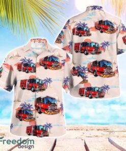 Byram Twp Fire Department Beach Hawaiian Shirt Gift For Summer Holiday