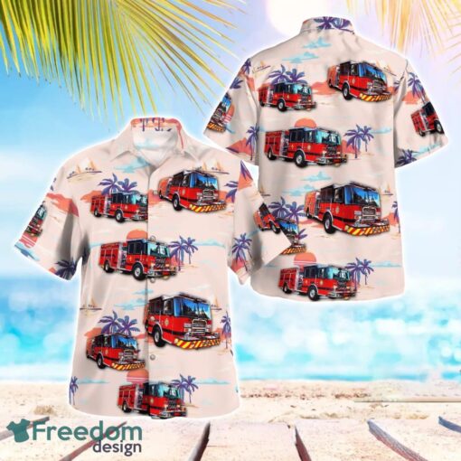 Byram Twp Fire Department Beach Hawaiian Shirt Gift For Summer Holiday Product Photo 1