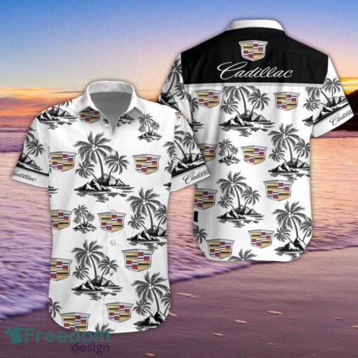 Cadilac Hawaiian Shirt And Shorts Beach Lover Gift Hawaii Shirt For Men And Women Product Photo 1