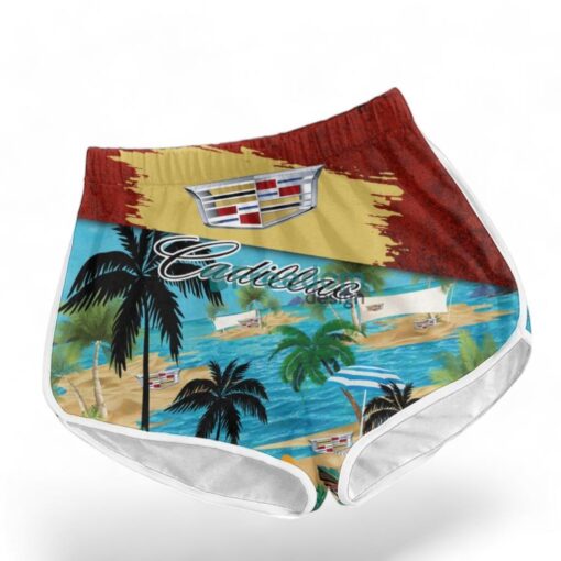 Cadillac Logo Combo Hawaiian Shirt And Short Trending Summer For Fans Product Photo 3