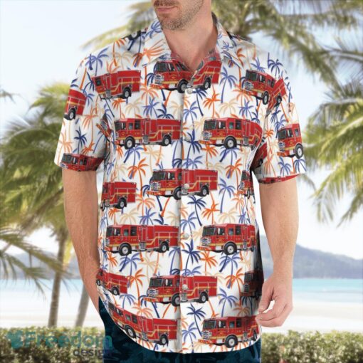 Caldwell Fire Department, Idaho Hawaiian Shirt Gift For Summer Vacation Product Photo 3