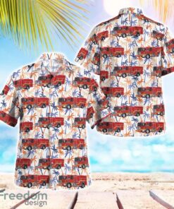 Caldwell Fire Department, Idaho Hawaiian Shirt Gift For Summer Vacation