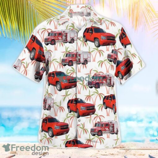 Caledon Fire and Emergency Services, Ontario Fleet Hawaiian Shirt Beach Summer Shirt Product Photo 2