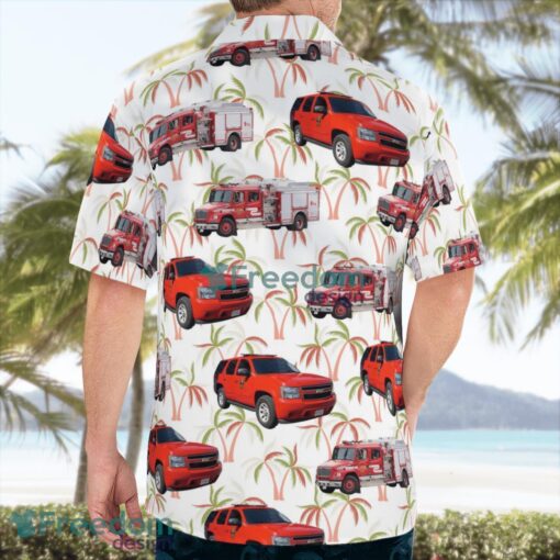 Caledon Fire and Emergency Services, Ontario Fleet Hawaiian Shirt Beach Summer Shirt Product Photo 4