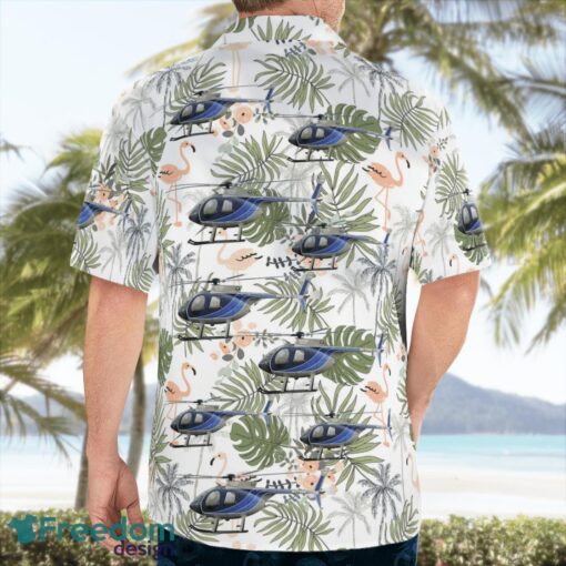 California, Anaheim Police Department MD500E Hawaiian Shirt Button Summer Shirt Product Photo 2