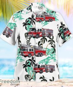 California, Fort Irwin Fire Department Hawaiian Shirt Button Summer Shirt Product Photo 3