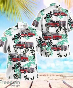 California, Fort Irwin Fire Department Hawaiian Shirt Button Summer Shirt