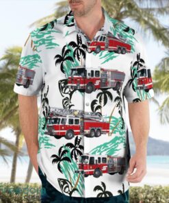 California, Fort Irwin Fire Department Hawaiian Shirt Button Summer Shirt Product Photo 4