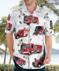 California Fresno County Fire Hawaiian Shirt Button Summer Shirt Product Photo 3