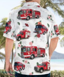 California Fresno County Fire Hawaiian Shirt Button Summer Shirt Product Photo 4