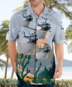 California Kern County Fire Department Bell 205 Hawaiian Shirt Button Summer Shirt image California Kern County Fire Department Bell 205 Hawaiian Shirt Button Summer Shirt Product Photo 3