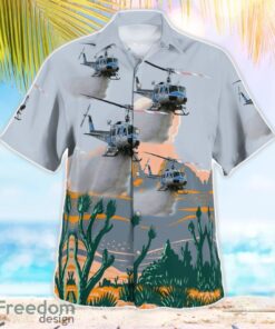 California Kern County Fire Department Bell 205 Hawaiian Shirt Button Summer Shirt image California Kern County Fire Department Bell 205 Hawaiian Shirt Button Summer Shirt Product Photo 4