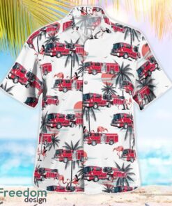 California Livermore - Pleasanton Fire Department Hawaiian Shirt Button Summer Shirt Product Photo 2