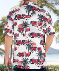 California Livermore - Pleasanton Fire Department Hawaiian Shirt Button Summer Shirt Product Photo 4