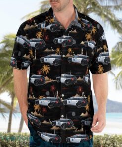 California San Francisco Police Car Hawaiian Shirt Button Summer Shirt Product Photo 3