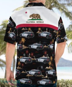 California San Francisco Police Car Hawaiian Shirt Button Summer Shirt Product Photo 4