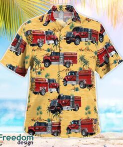 California Soboba Fire Department Hawaiian Shirt Button Summer Shirt Product Photo 2