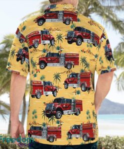 California Soboba Fire Department Hawaiian Shirt Button Summer Shirt Product Photo 4