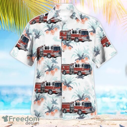 California Stockton Fire Station 2 Hawaiian Shirt Button Summer Shirt Product Photo 2