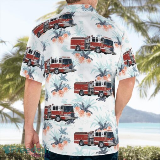 California Stockton Fire Station 2 Hawaiian Shirt Button Summer Shirt Product Photo 4