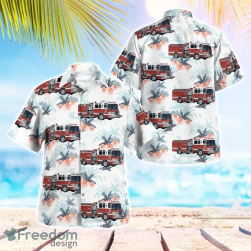 California Stockton Fire Station 2 Hawaiian Shirt Button Summer Shirt Product Photo 1