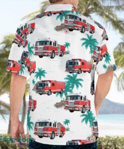 California Ventura City Fire Department Hawaiian Shirt Button Summer Shirt Product Photo 4