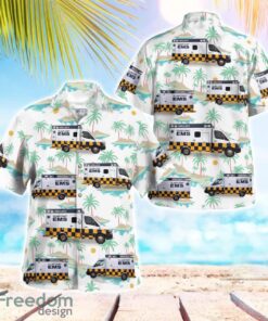 Callaway County EMS 3D Summer Aloha Hawaiian Shirt