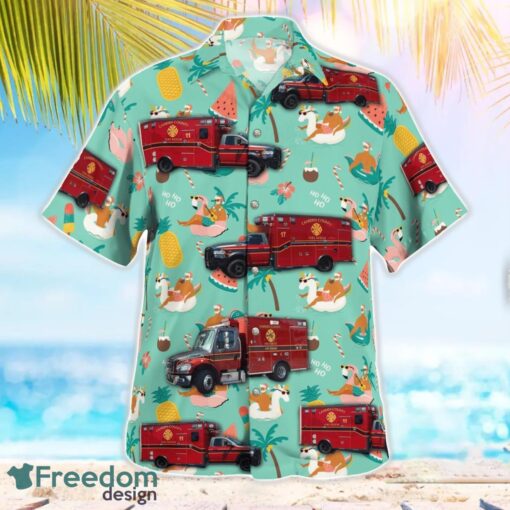 Camden County Fire Rescue Beach Hawaiian Shirt Summer Gift Product Photo 2