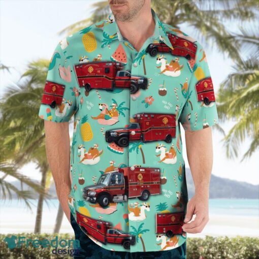 Camden County Fire Rescue Beach Hawaiian Shirt Summer Gift Product Photo 3