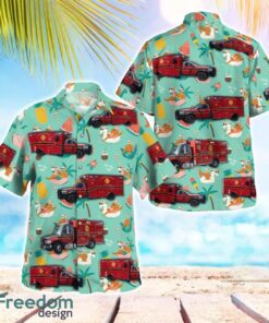 Camden County Fire Rescue Beach Hawaiian Shirt Summer Gift