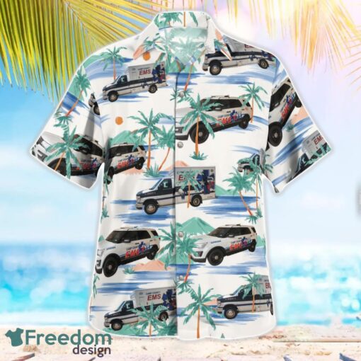 Camp County EMS Hawaiian Shirt Beach Summer Shirt Product Photo 2