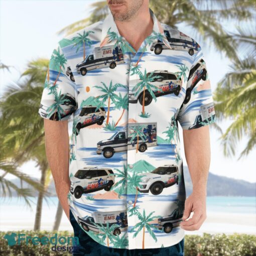 Camp County EMS Hawaiian Shirt Beach Summer Shirt Product Photo 3