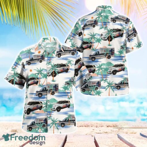 Camp County EMS Hawaiian Shirt Beach Summer Shirt Product Photo 1