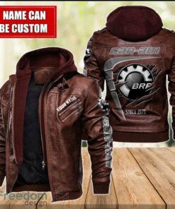 Can-Am 2D Leather Jacket For Men Custom Name Special Gift Ideas Product Photo 2