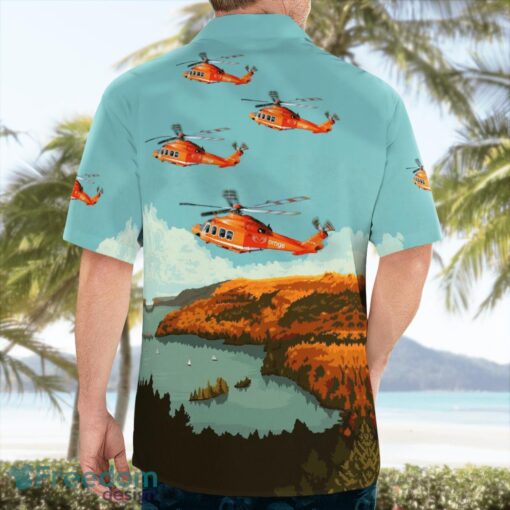 Canada Ontario Air Ambulance S-76A Helicopter Beach Hawaiian Shirt Gift For Summer Holiday Product Photo 2