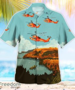 Canada Ontario Air Ambulance S-76A Helicopter Beach Hawaiian Shirt Gift For Summer Holiday Product Photo 4