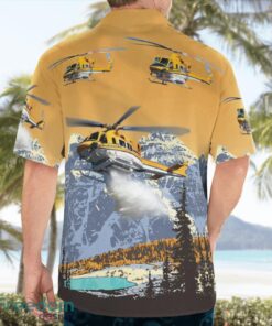 Canada Ontario Wisk Helicopter 412s 3D Summer Aloha Hawaiian Shirt Product Photo 2