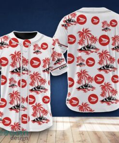 Canada Post Baseball Jersey Coconut Tree Pattern For Men Women Canada Post Baseball Jersey Coconut Tree Pattern For Men Women