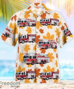 Canada, Sarnia Fire Rescue 3D Hawaiian Shirt Product Photo 3